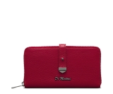 Dr. Martens Women'S Aunt Sally Leather Purse Dark Red Aunt Sally